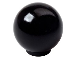 Pomo Mueble Redondo Negro