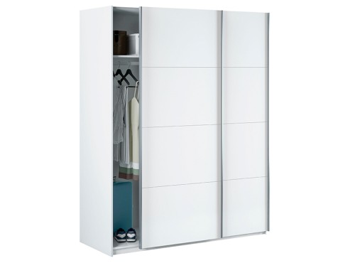 Armario 2 Puertas Correderas Blanco Artik