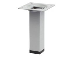 Pata Mueble Acero Cuadrada Cromo 25X25X100Mm