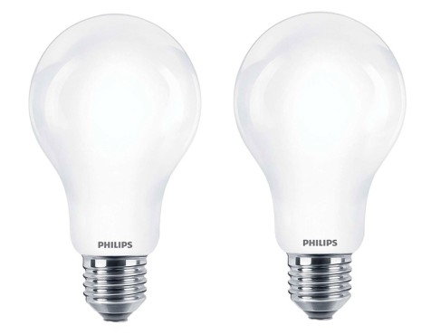 Bombeta Led Estàndard Philips Llum Neutra 2un