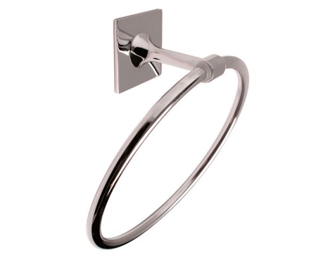 Toallero Baño Aro B-Square Inox Cromado