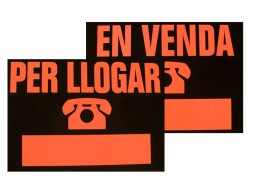 Cartel En Venda/Es Lloga