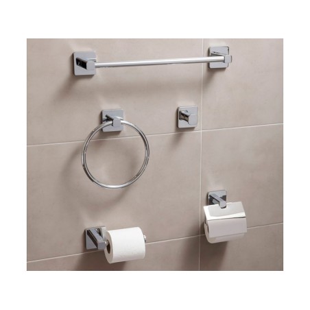 Portarrollos Baño Kalo Cromado