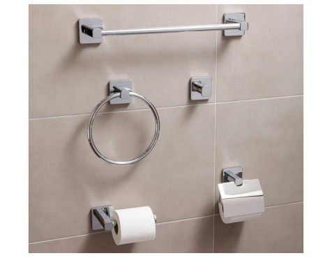 Portarrollos Baño Kalo Cromado