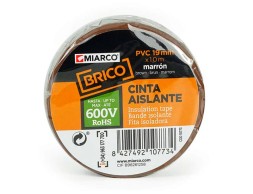 Cinta Aislante Pvc Marrón