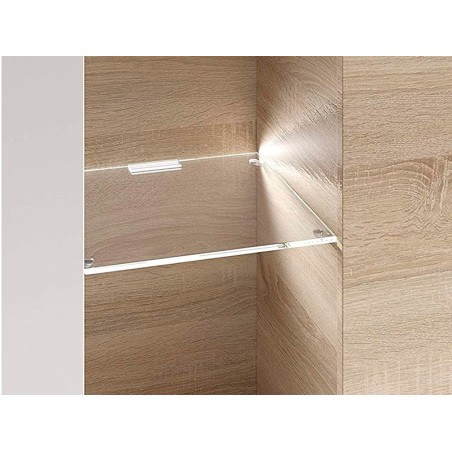 Mueble Salón Essential Roble Canadian Blanco