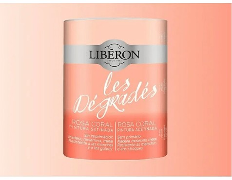 Pintura Les Dégradés Rosa Coral