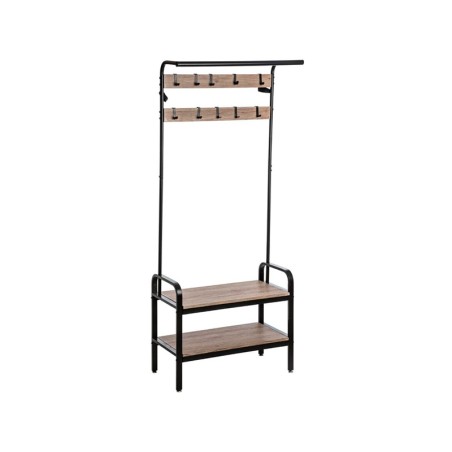  Colgador Jano Industrial Natural Y Negro