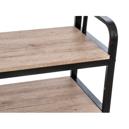  Colgador Jano Industrial Natural Y Negro