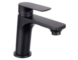 Aixeta Lavabo Monocomandament Noir Round Negre