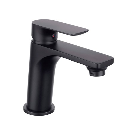 Aixeta Lavabo Monocomandament Noir Round Negre