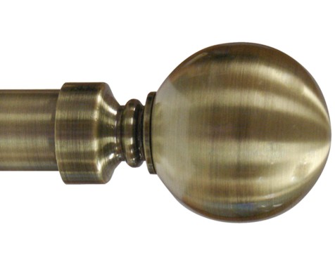 Terminal Cortina Esfera Bronce Eclectic