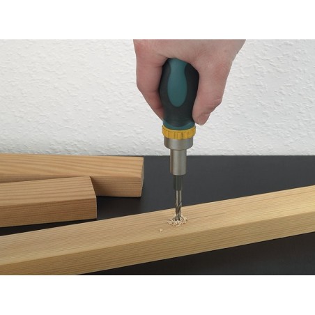 Atornillador Manual Wolfcraft Con Carraca