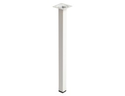 Pota Moble Acer Quadrada Blanca 25X25X400Mm