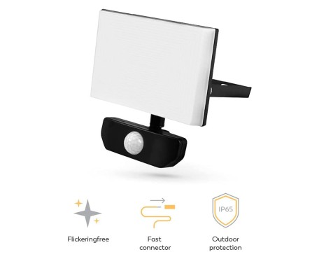 Foco Proyector Exterior Led Desing Con Sensor