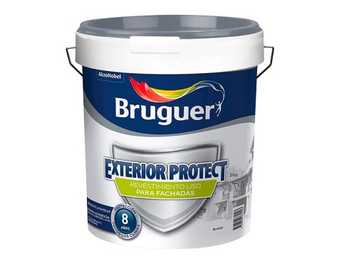 Pintura Fachadas Exterior Protect Bruguer Blanca