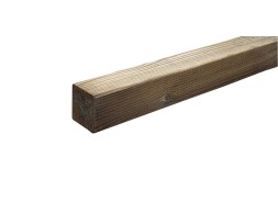 Poste De Madera Cuadrado Jardín Autoclave Verde