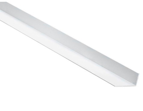 Perfil L Aluminio Anodizado Plata