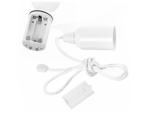 Luz Exterior Pull&Click Blanco