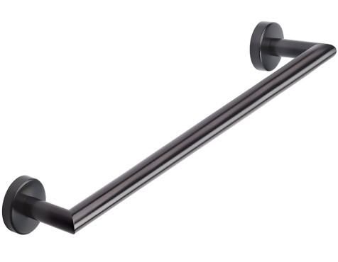Toallero Barra B-Dark Inox Negro