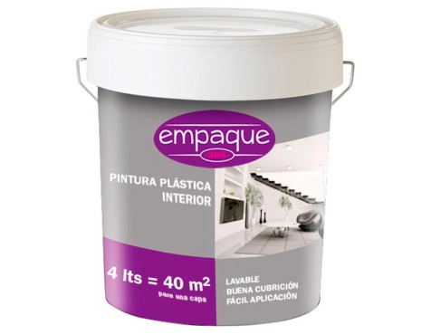 Pintura Plàstica Blanca Interior Paredes I Techos