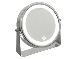 Espejo Aumento Con Led Cromado