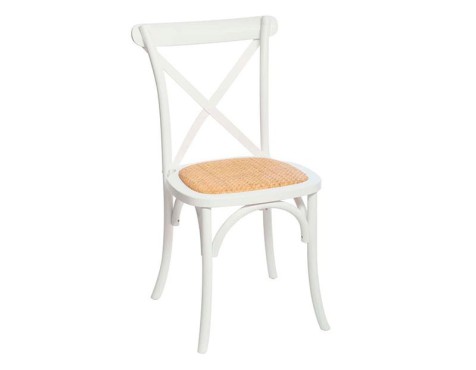 Cadira Menjador Bistrot Faig Blanca