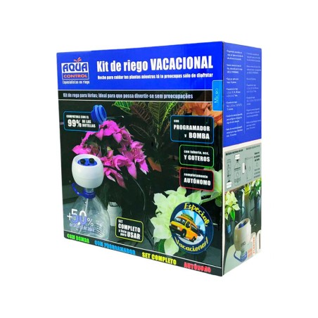 Kit Vacacional Para 10 Macetas