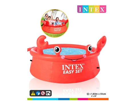 Piscina Hinchable Infantil Redonda Easy Set