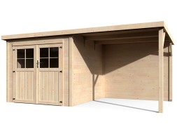 Caseta De Madera Natural Paradis Ng