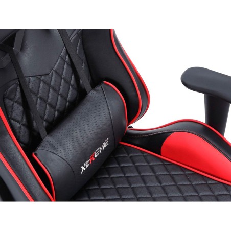 Cadira Gaming x40 Giratoria Negre I Vermella