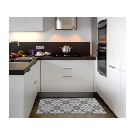 Alfombra Vinilíca Croma Bcn Gris
