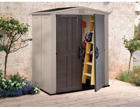 Caseta De Jardín En Resina Keter Factor 6X3