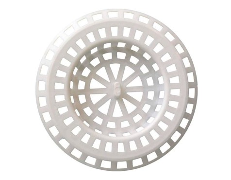 Rejilla Grande Fregadero Y Lavabo Blanca