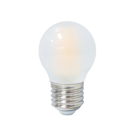 Bombilla Led Opal Filamentos Esférica Luz Cálida