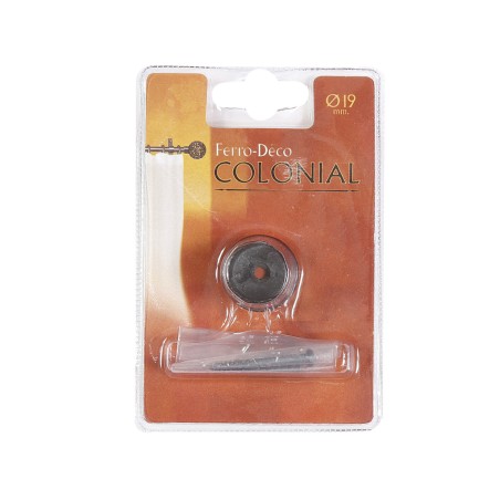 Suport Lateral Cortina Negre Colonial