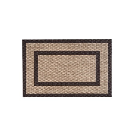 Alfombra Vinílica Living Deco Vinilo Marrón