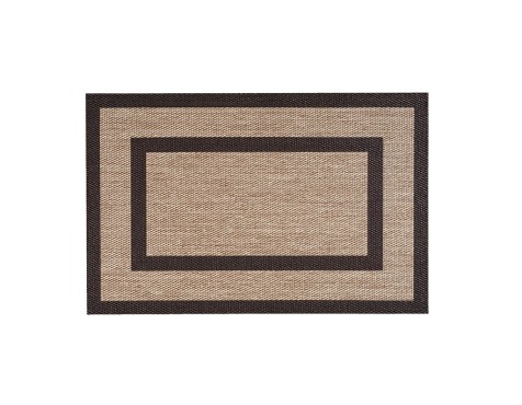 Alfombra Vinílica Living Deco Vinilo Marrón