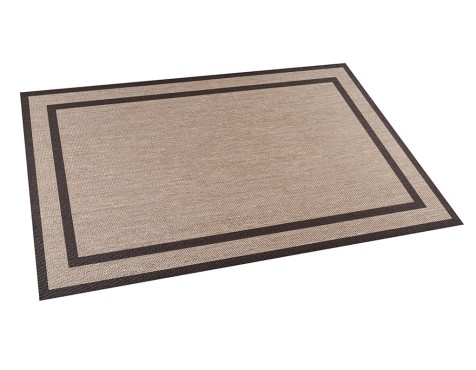 Alfombra Vinílica Living Deco Vinilo Marrón