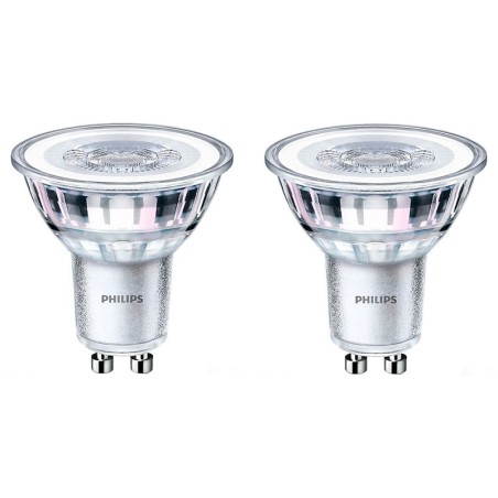 Pack 2 Bombetes Led gu10 Philips Llum Càlida