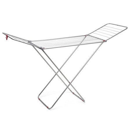 Tendedero Plegable Con Alas Plata