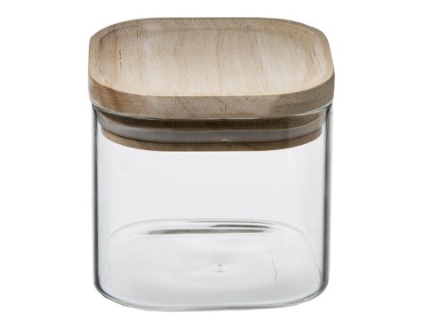 Pots De Vidre Apilables Amb Tapa (3un)