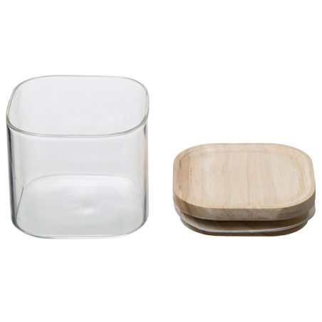 Pots De Vidre Apilables Amb Tapa (3un)