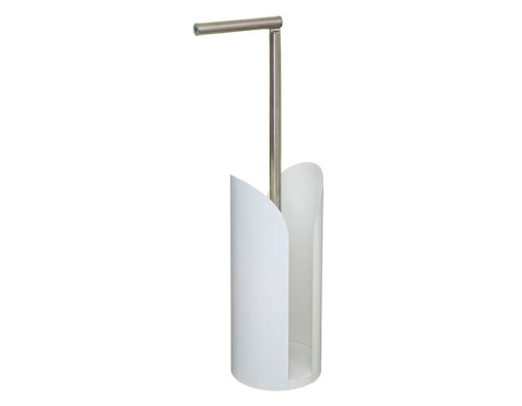 Porta-Rotlles Bany Flexible Blanc