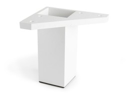 Pota Moble Abs Quadrada Blanca 40X40X100Mm