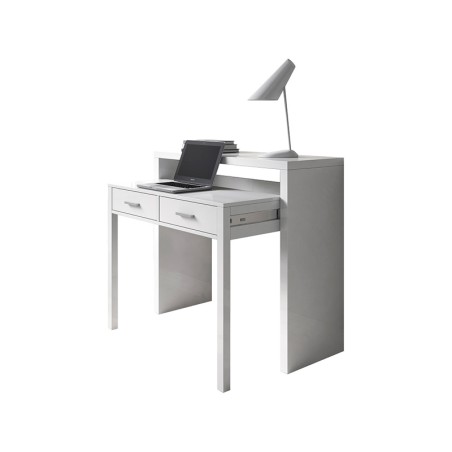 Escritorio Desplazable 2 Cajones Blanco Artik