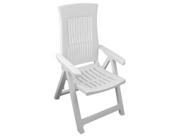Cadira Jardí Multiposicions Loira Resina Blanca