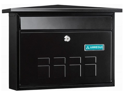Bústia De Correu Arregui Deco Acer Negre