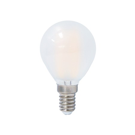 Bombilla Led Opal Filamentos Esférica Luz Fría