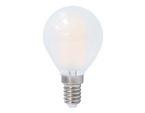 Bombilla Led Opal Filamentos Esférica Luz Fría